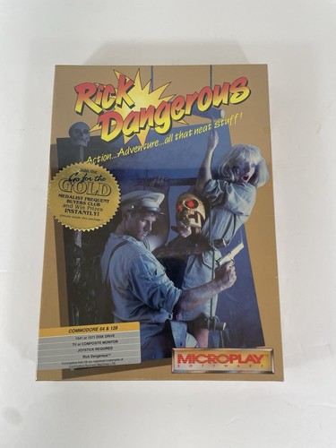Nuovo rick dangerous commodore - dangerous,