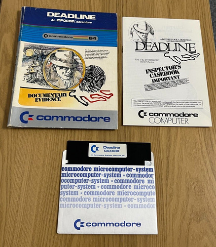 Commodore deadline infocom - deadline,