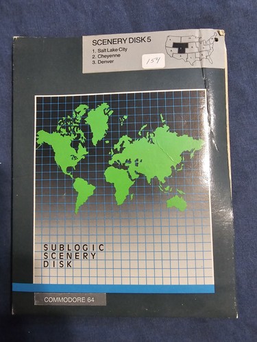 Sublogic scenery disk - sublogic,