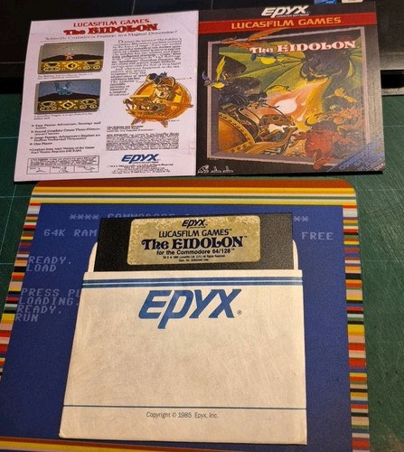 The eidolon game x - game, commodore