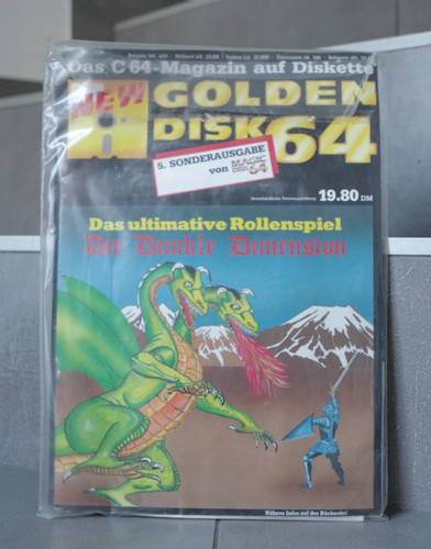Golden disk commodore 64 - commodore,